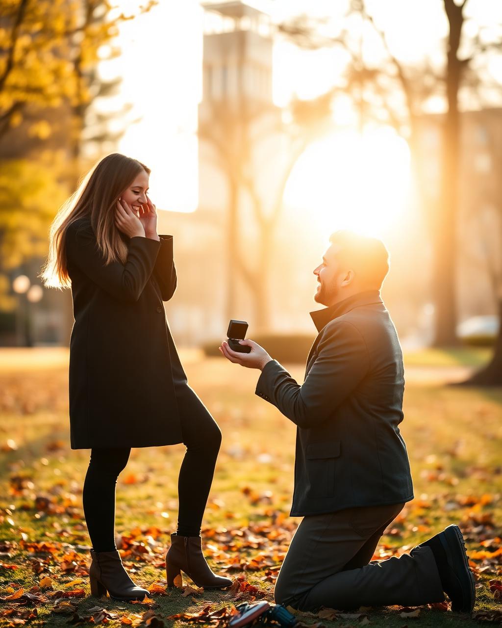 The Park proposal moment