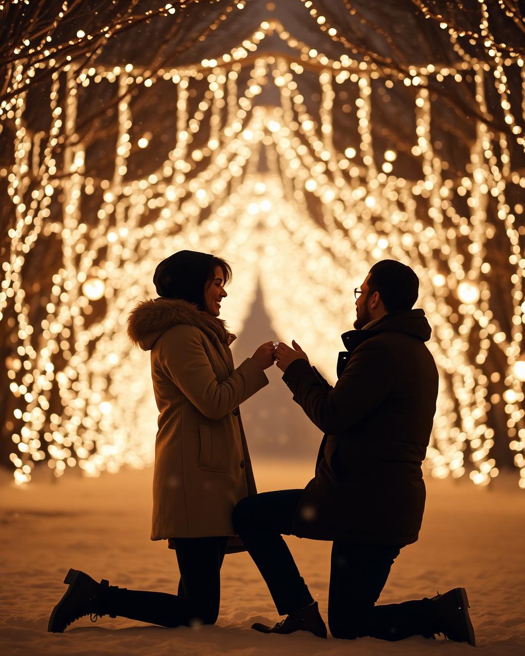 The Lights proposal moment